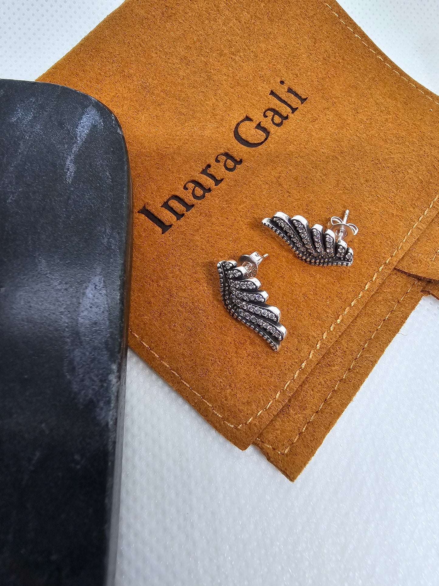 Flying Wings Stud Earring - Inara Gali