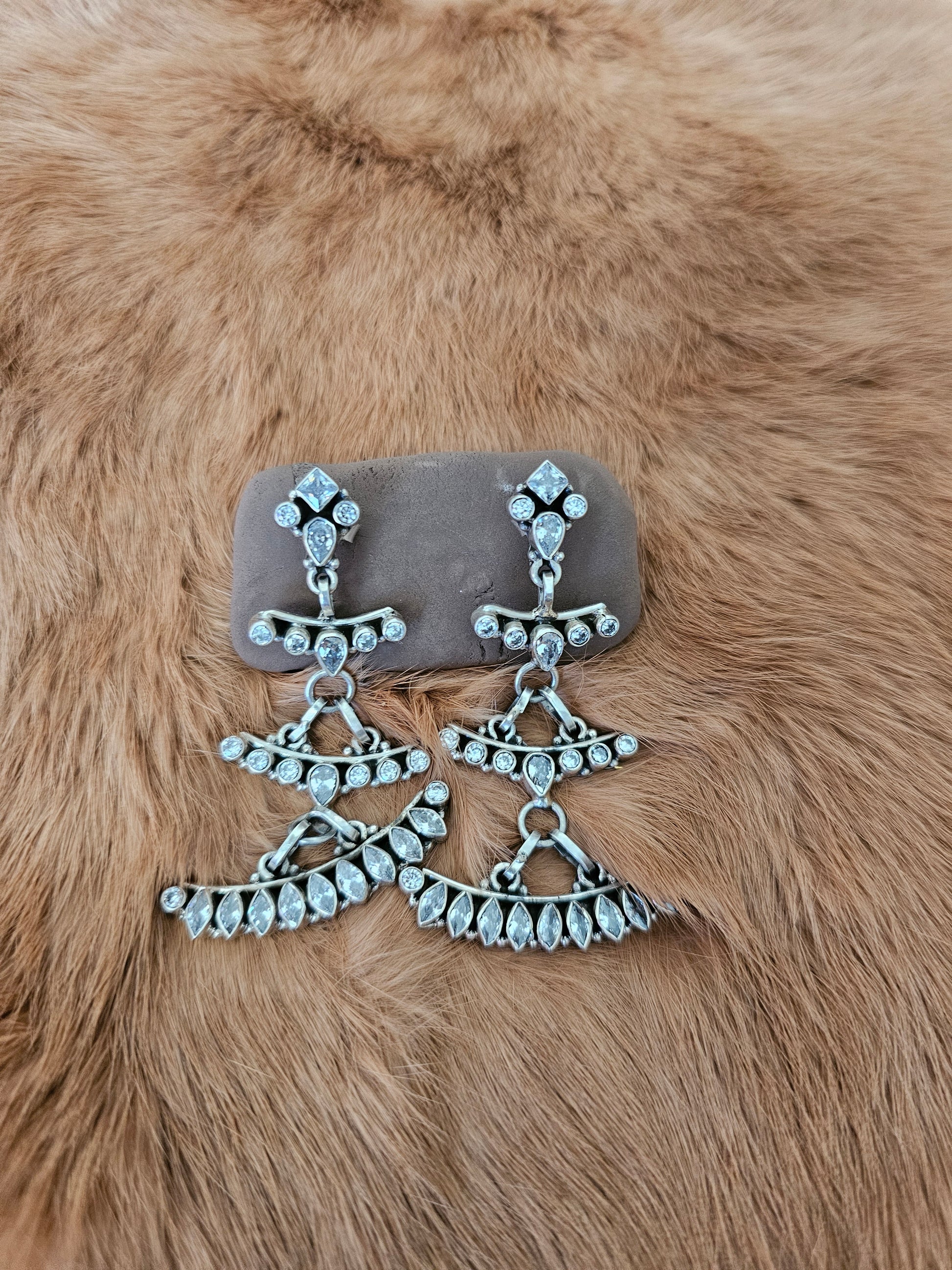 Multi Layer Tier Drop Jhumka - Inara Gali