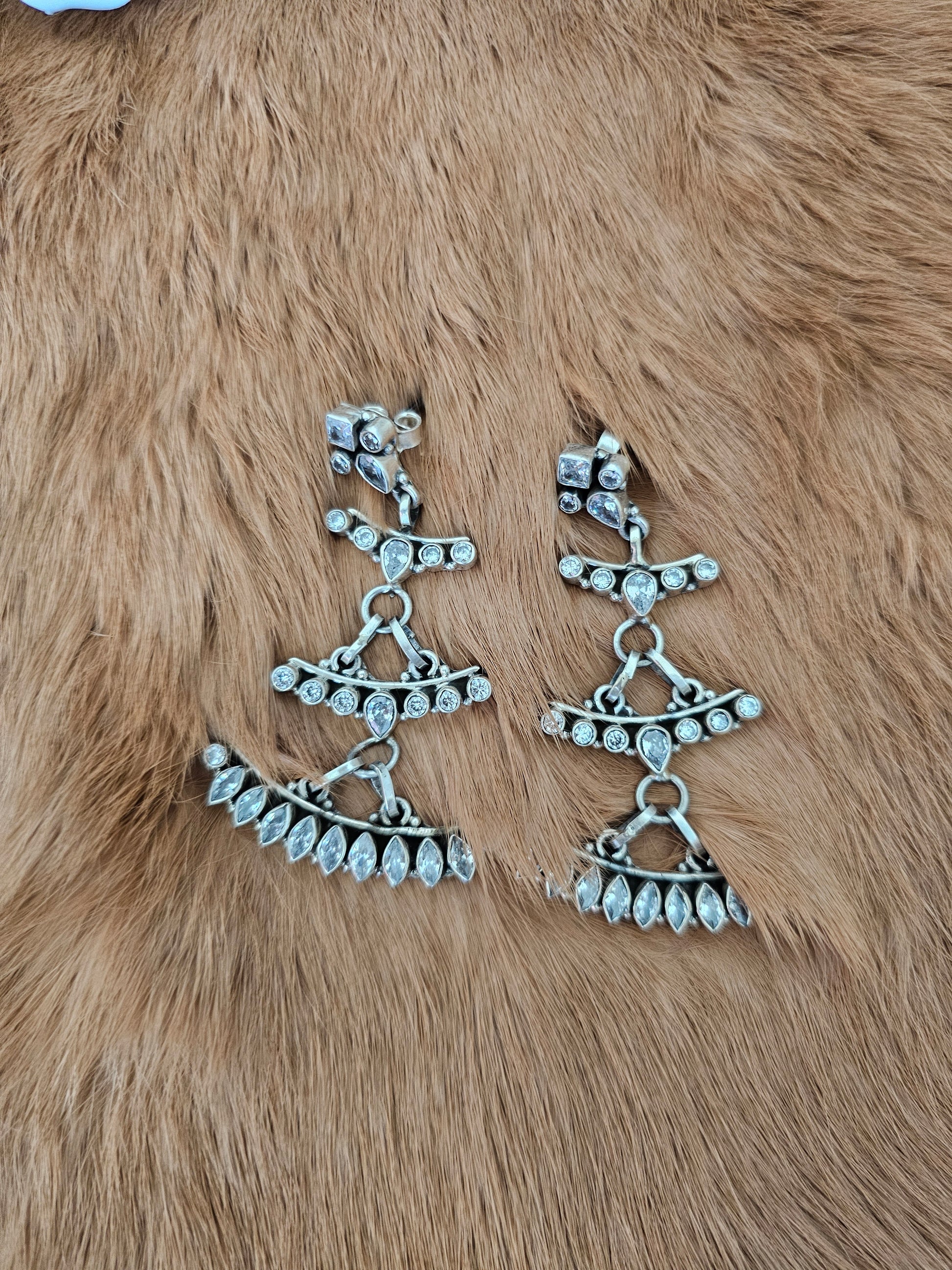 Multi Layer Tier Drop Jhumka - Inara Gali