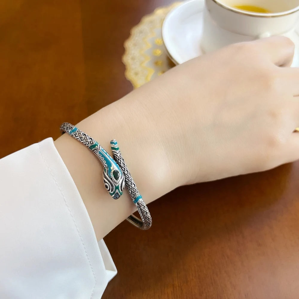 Snake Bracelet Bangle - Inara Gali