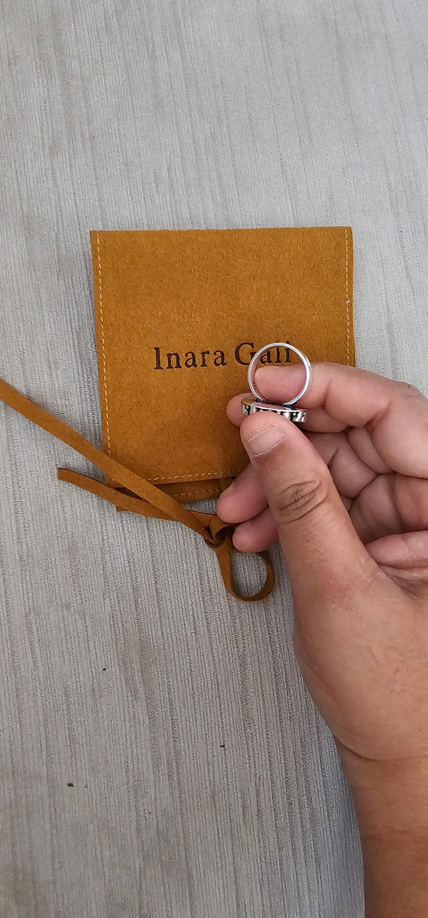 Stone And Zircon Cocktail Ring - Inara Gali