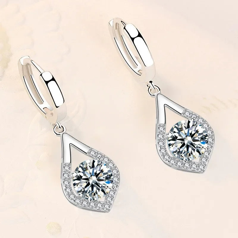 White Drop Earring - Inara Gali