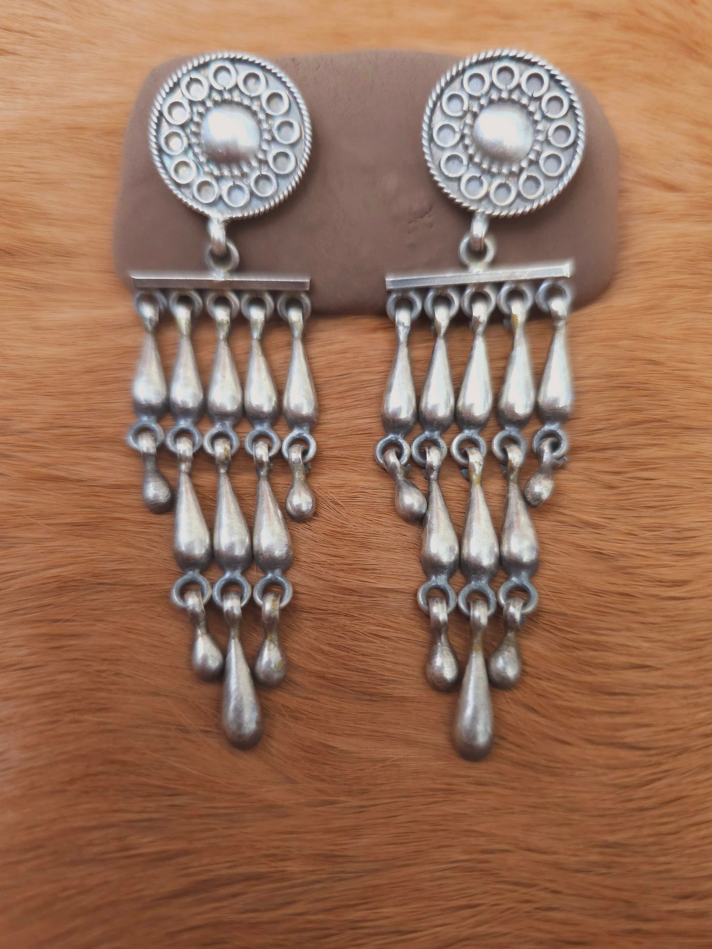 Silver Water Drop Earring Jumka