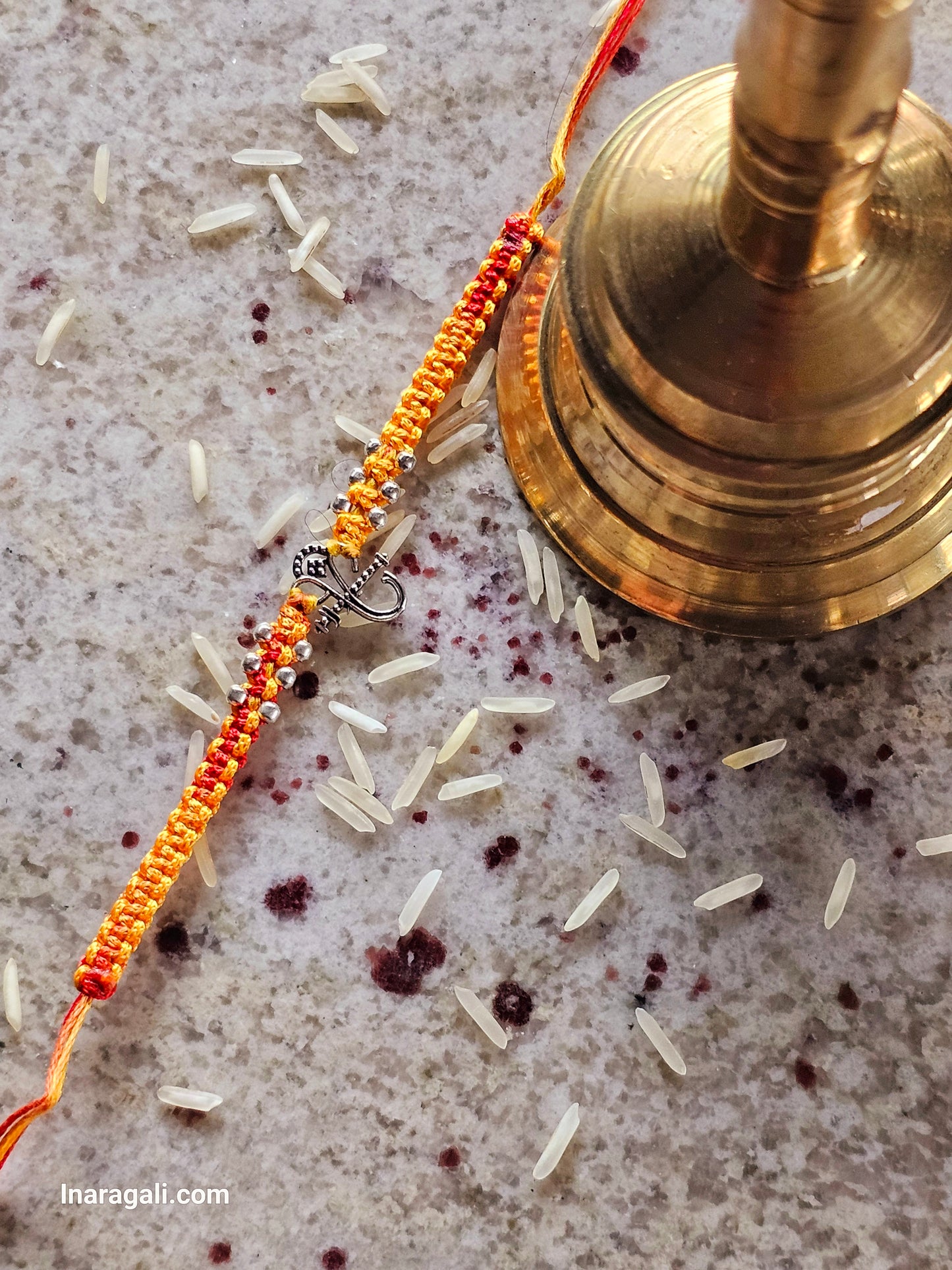 Ganesh Silver Pendent Rakhi